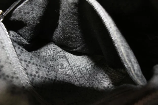 Gucci Black Nylon Bamboo Zip Hobo in Black Nylon from Bagriculture