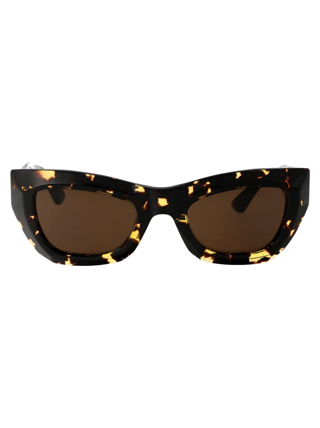 Bottega Veneta Bv1251s Sunglasses — Brown Acetate in Brown from HEWI
