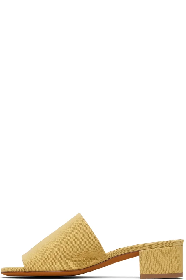 Maryam Nassir Zadeh Yellow Sophie Heeled Sandals, photo 3 of 5 from SSENSE