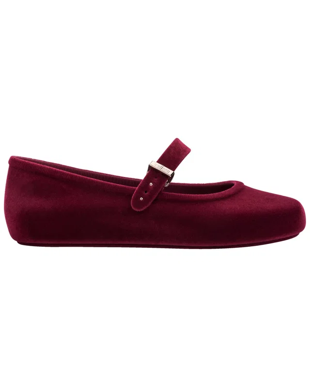 Melissa Shoes Soft Velvet II Ballerina Flat, image 1 of 1 from Rue La La