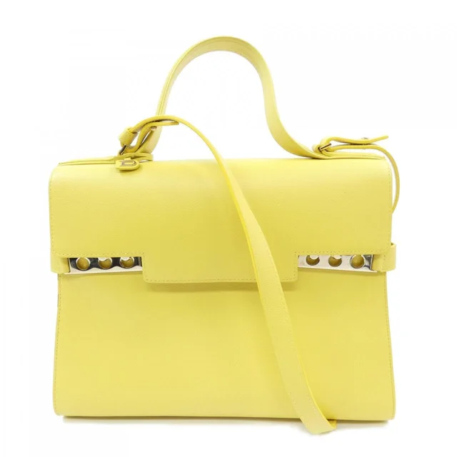【クーポン対象商品】デルボー DELVAUX BAG in Yellow type calf from KOMEHYO
