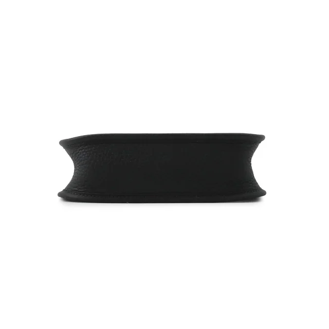 Hermès Evelyne Long Black Taurillon Clemence Size TPM in Black Clemence leather from GALLERY RARE, photo 4 of 7