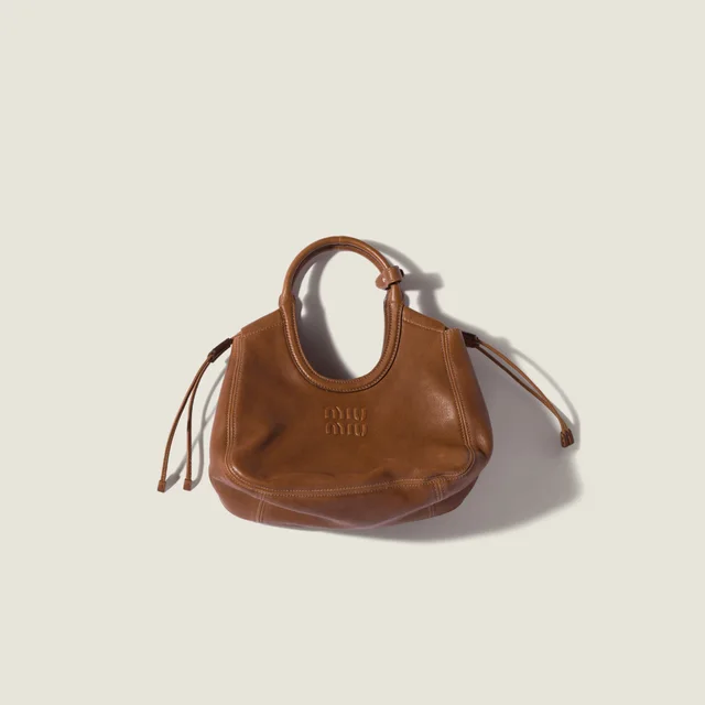 Miu Miu Ivy nappa leather tote bag, photo 4 of 5 from SENSER