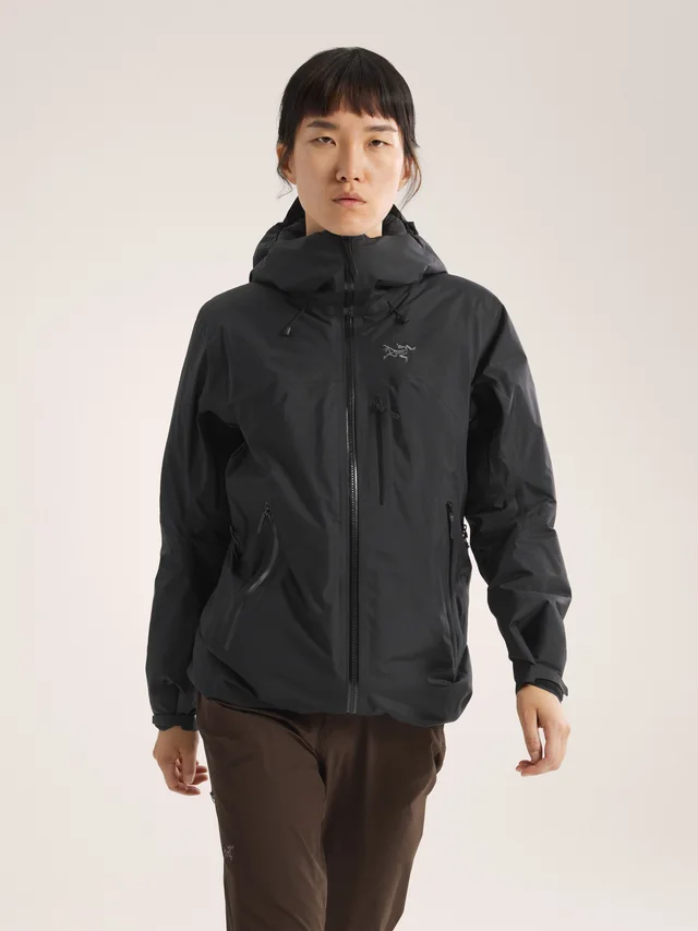 Arc'teryx Beta Insulated Jacket Women's in Black Synthetic Insulation: Coreloft™ Continuous, 101.7gsm, FC0 DWR - 100% Polyester · Lining: 20d recycled nylon plain…, photo 1 of 1