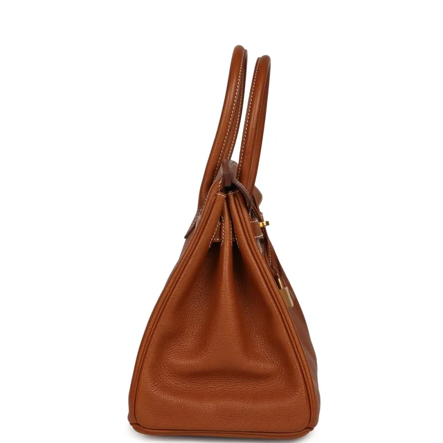 Hermès Birkin 30 Fauve Barenia Faubourg Gold Hardware in Calfskin from Madison Avenue Couture, photo 2 of 2