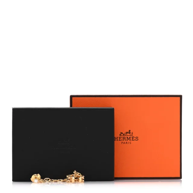 Hermès 18K Yellow Gold Chaine D'Ancre Calypso Right Single Climber Earring in Yellow from FASHIONPHILE, photo 5 of 5