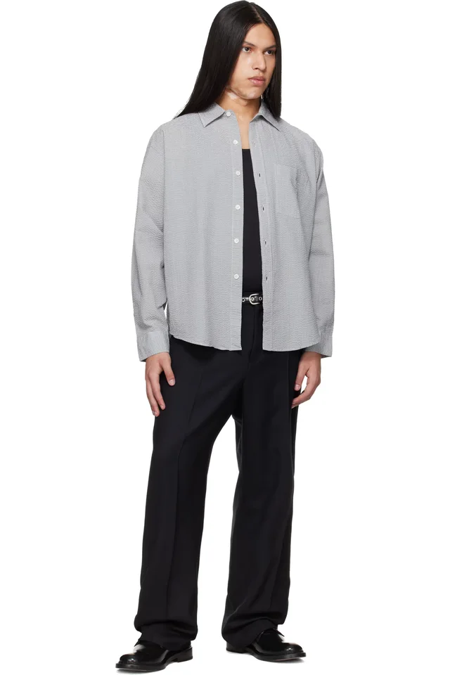 mfpen Gray Executive Shirt, photo 4 of 4 from SSENSE