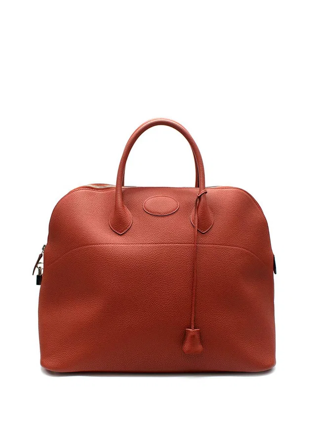 Hermès Bolide 45in Brique Togo Leather in Togo leather from HEWI