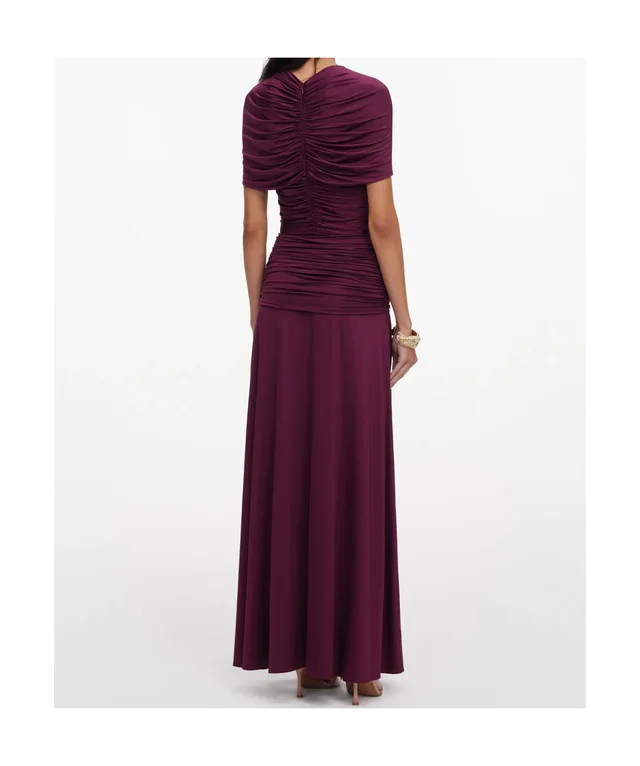 Self-Portrait Knitted Pleated Midi Dress, photo 7 of 9 from SENSER