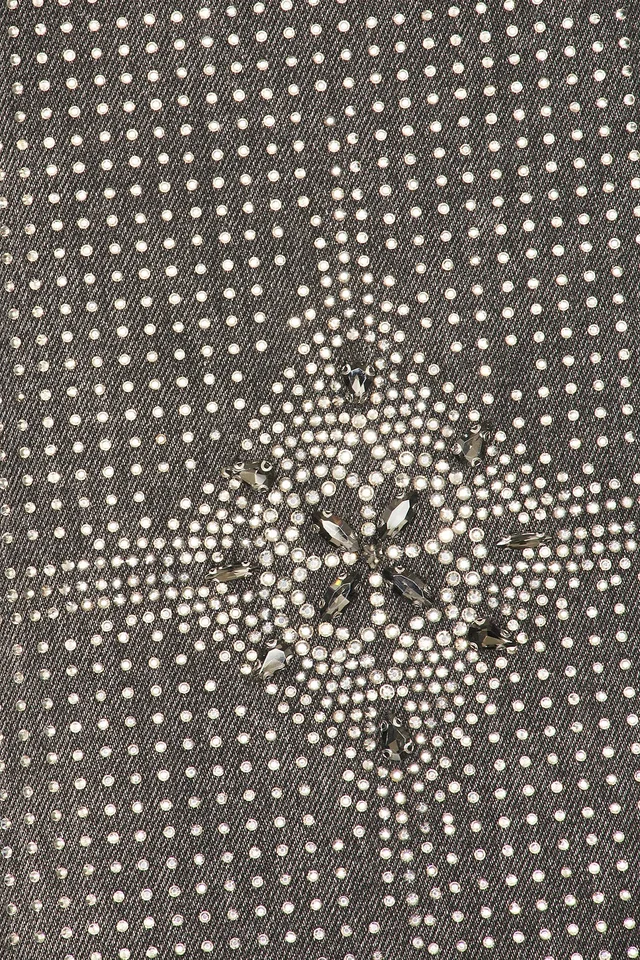 Birth Of Royal Child 20K Diamond Stellar Denim Pants in Black, photo 6 of 6 from REVOLVE (Canada)
