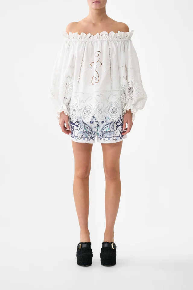 Camilla eBoutique FRILL OFF SHOULDER TOP ALL ABOUT THAT LACE from CAMILLA, photo 1 of 1