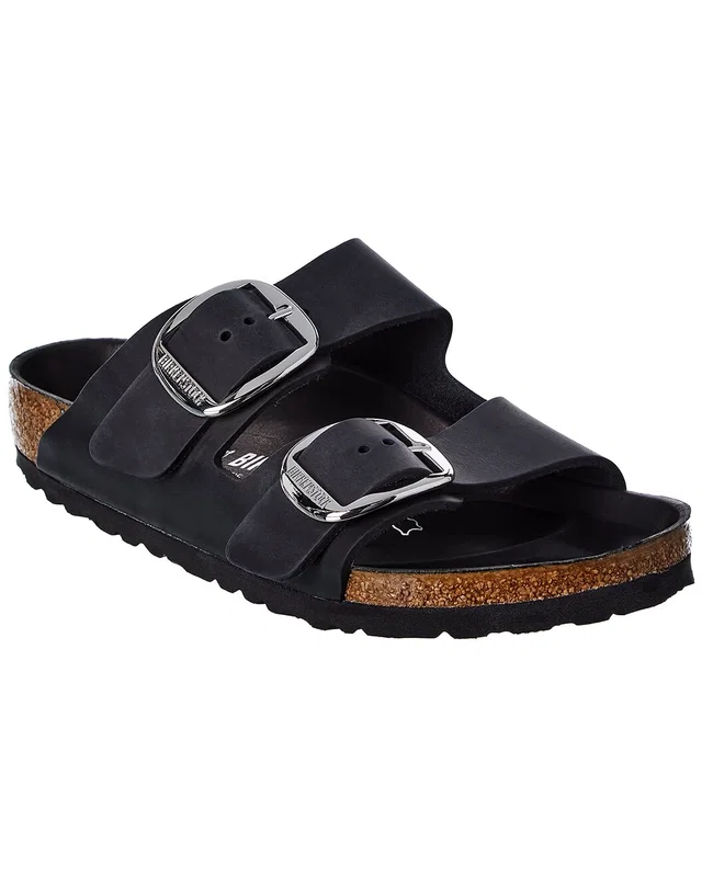 Birkenstock Arizona Big Buckle Oiled Leather Sandal, image 1 of 1 from Rue La La