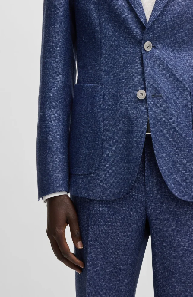 BOSS Hanry Sport Coat in Blue, photo 3 of 4 from Nordstrom Rack