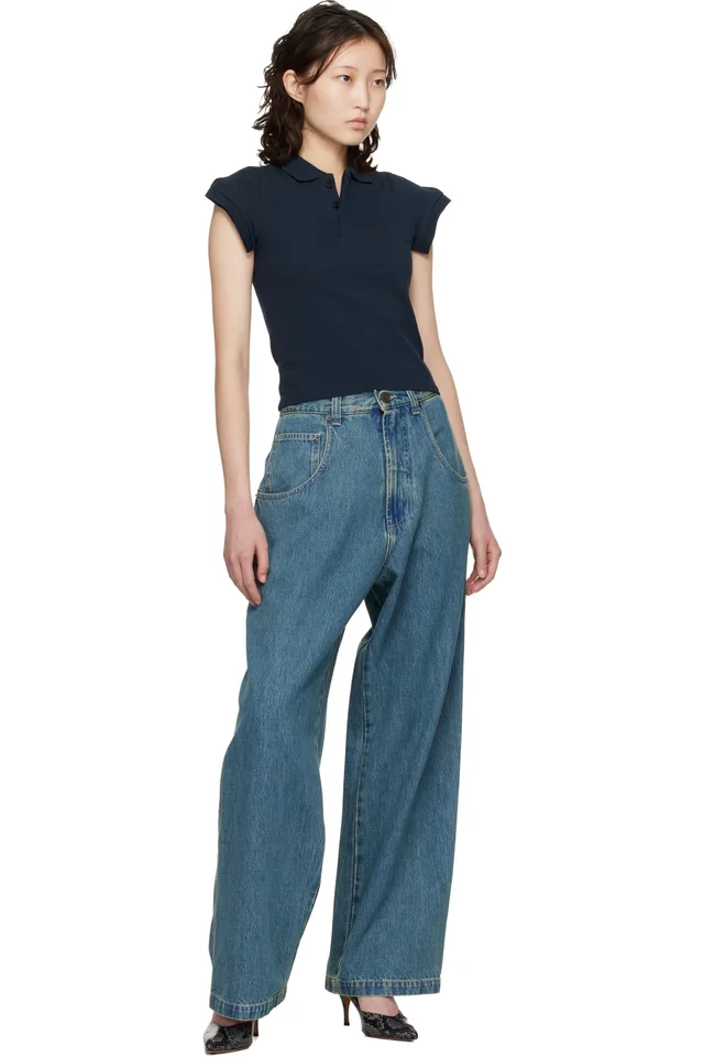 VETEMENTS Blue Hip-Hop Jeans, photo 4 of 4 from SSENSE