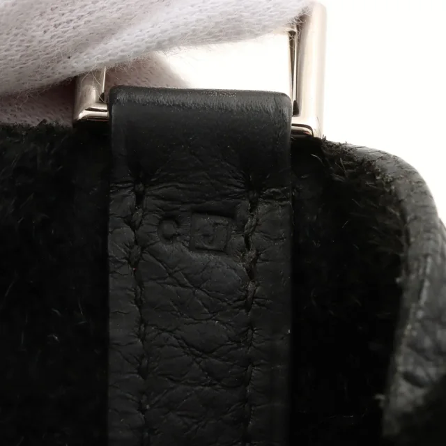 Hermès 2006 Picotin PM Black in Black Clemence leather from VINTAGE QOO TOKYO, photo 7 of 12