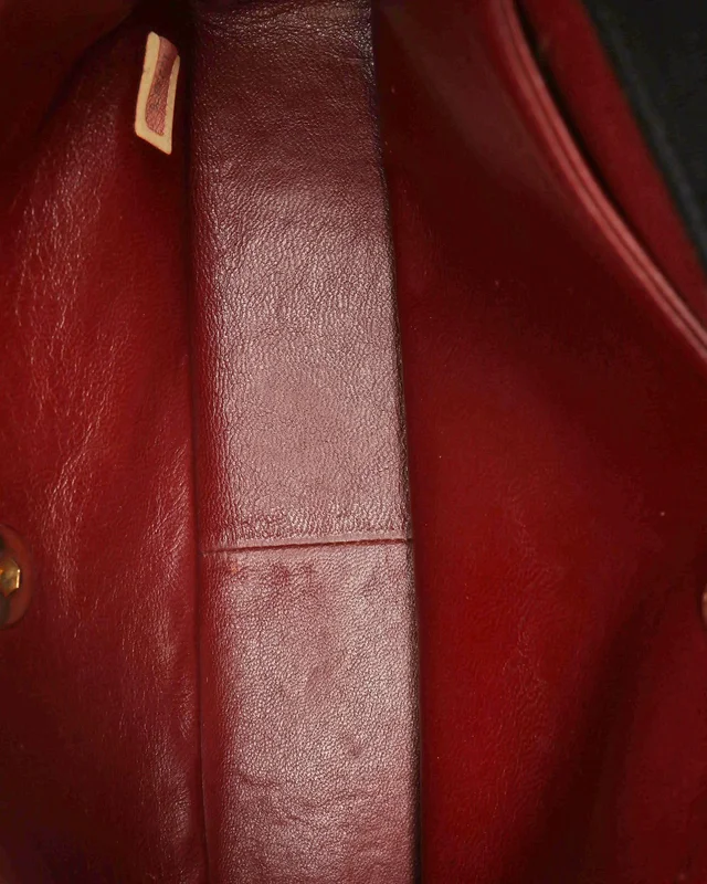 Chanel Vintage Jersey Single Flap Bag in Leather from A Retro Tale, photo 8 of 9