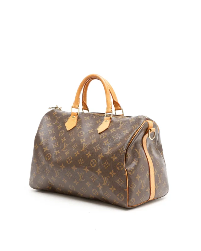 Louis Vuitton Monogram Speedy Bandoulière 35 Bag in Coated canvas from A Retro Tale, photo 2 of 11