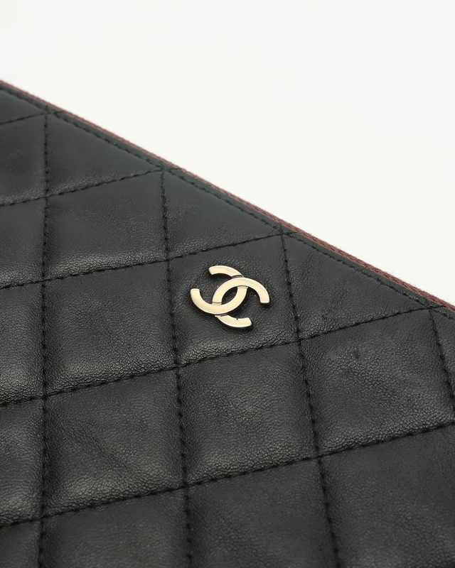 Chanel Coco Mark Lambskin Laptop Case, size 15-Inch in Lambskin from A Retro Tale, photo 3 of 6