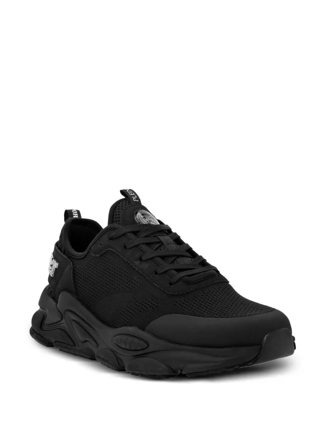 Plein Sport logo-lettering mesh sneakers, photo 2 of 2 from FARFETCH
