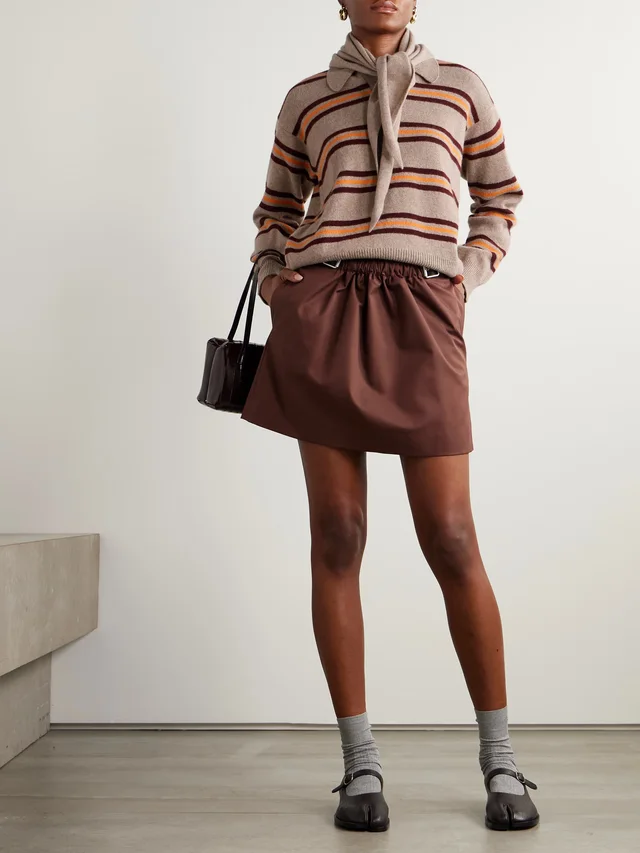 &DAUGHTER Edith striped wool polo sweater, photo 2 of 2 from NET-A-PORTER (Canada)