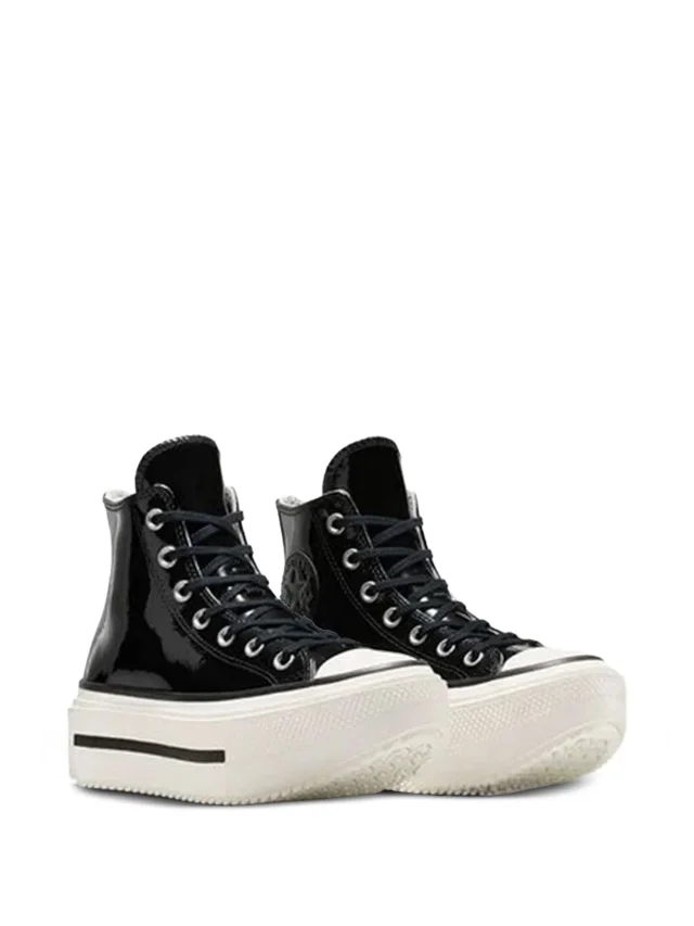 Converse leather platform sneakers, photo 2 of 2 from FARFETCH