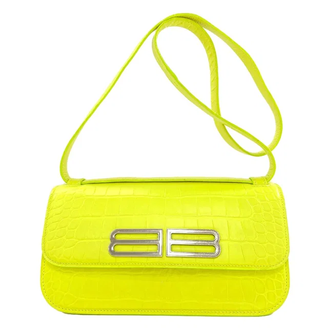 Balenciaga Gossip Shoulder Bag Leather in Leather from The Reluxe