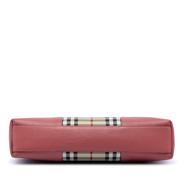 Burberry Haymarket Check Coated Canvas Chichester Crossbody in Beige Coated canvas from Designer Revival, photo 3 of 7