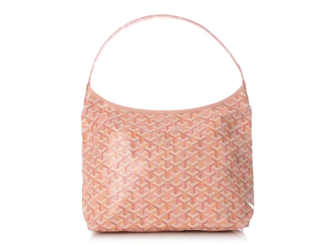 Goyard LE Rose Bohème Hobo in Pink Coated canvas from Ann's Fabulous Finds, photo 5 of 10