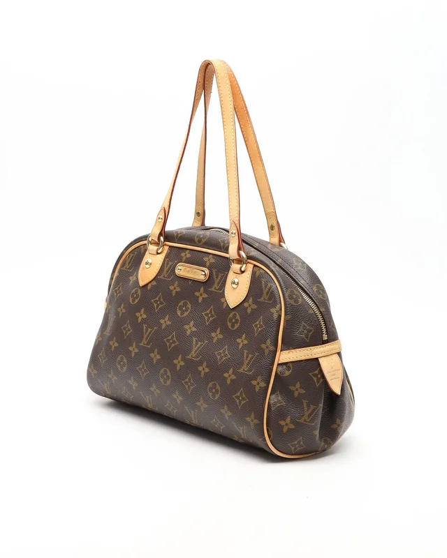 Louis Vuitton Monogram Montorgueil PM Bag in Denim from A Retro Tale, photo 2 of 15