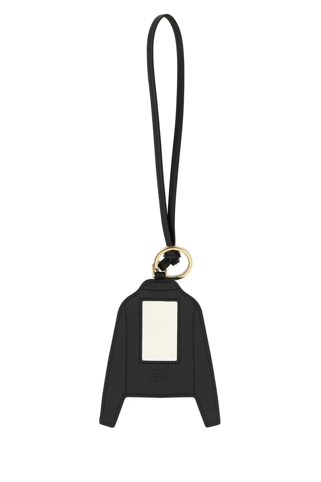 Miu Miu Aventure Key Case — Blue Vitello Keychains in Blue Leather from HEWI, photo 2 of 2