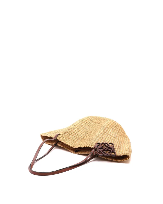 Loewe Small Shell Basket Shoulder Bag in Woven leather from A Retro Tale, photo 4 of 8