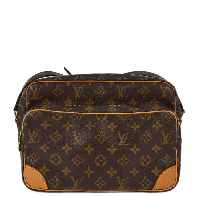 Louis Vuitton 2005 Monogram Nile Shoulder Bag M45244 in Coated canvas from AMORE Vintage Tokyo