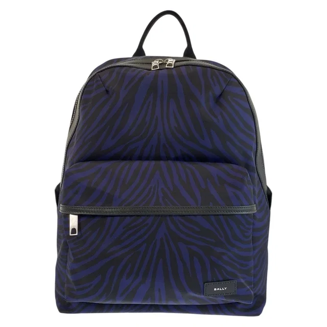 Bally Zebra Nylon Backpack in Nylon from LuxUness