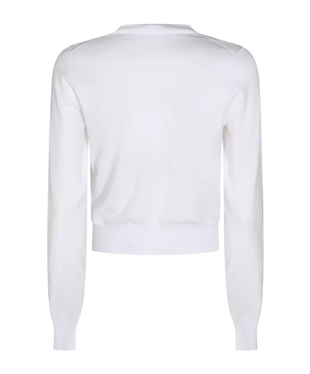 Alexander Wang crystal logo cardigan, photo 2 of 6 from SENSER