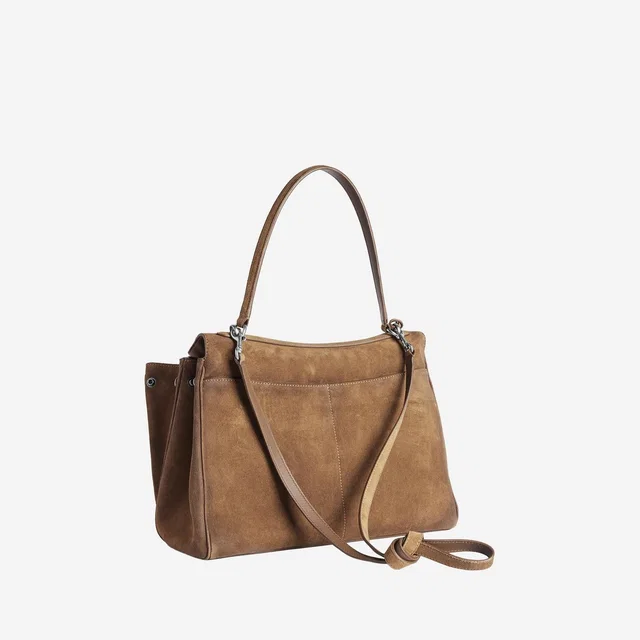 Balenciaga Rodeo Shoulder Bag — Brown Domesticated Calf Leather in Brown Calfskin from HEWI