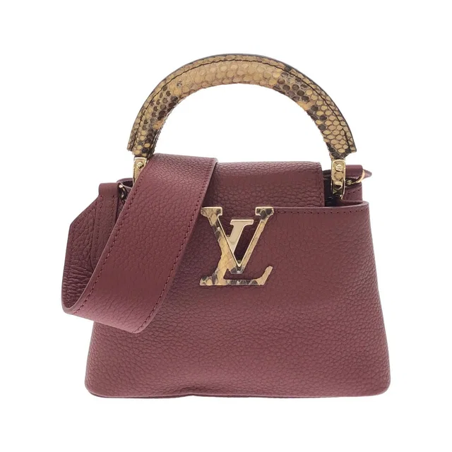 Louis Vuitton Exotic Leather Capucines Mini Bag in Leather from The Reluxe