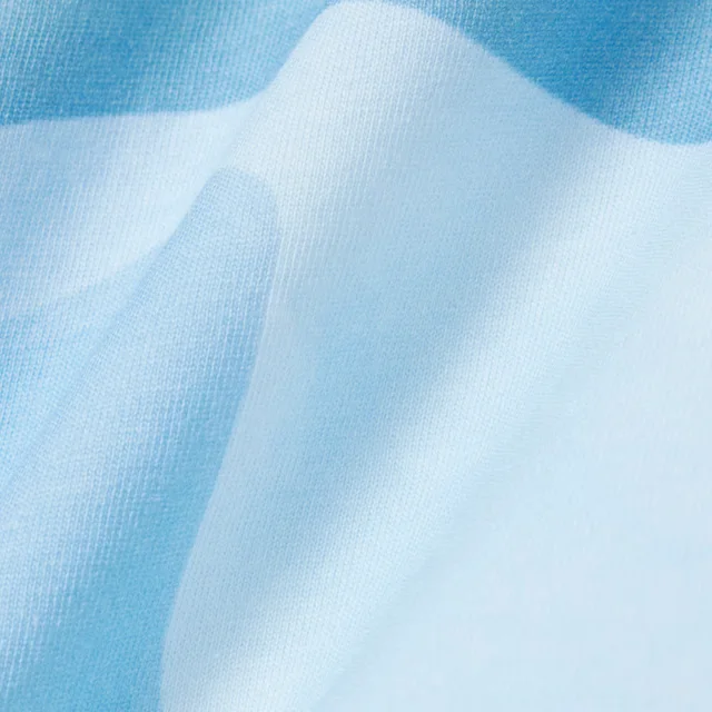 Lacoste Printed Cotton T-Shirt in White Midweight organic cotton jersey, photo 8 of 8 from Lacoste