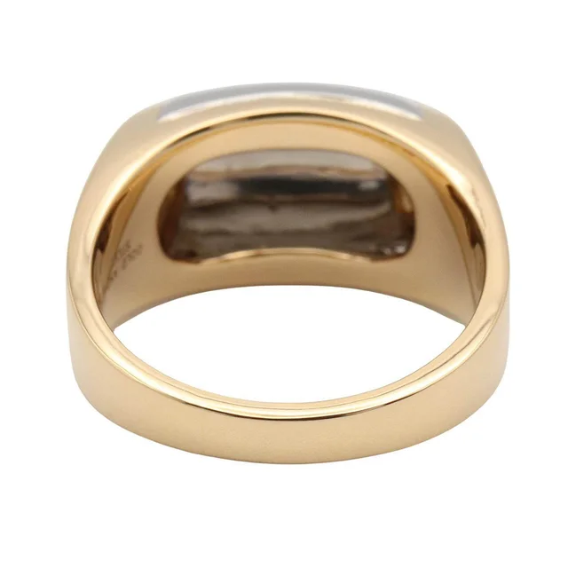Bvlgari Tronchet Au750 Steel Ring Size 51 from LuxUness, photo 2 of 2