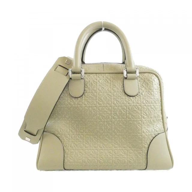 Loewe ロエベ AMAZONA75 バッグ in BEIGE(ベージュ) / SILVER(シルバー)金具 from KOMEHYO