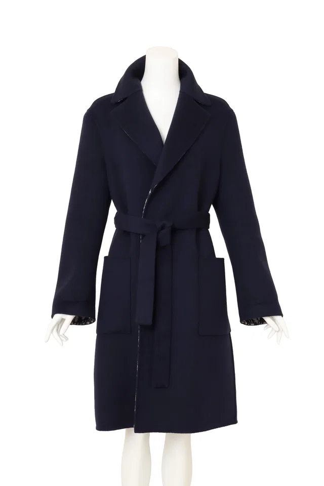Dior Wool Robe Coat in Wool from Recess LA