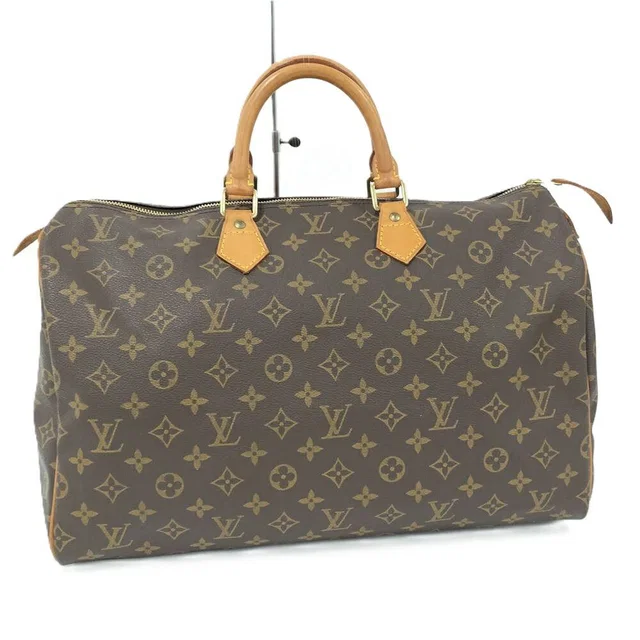 Louis Vuitton Speedy 40 Handbag Monogram in Coated canvas from The Reluxe