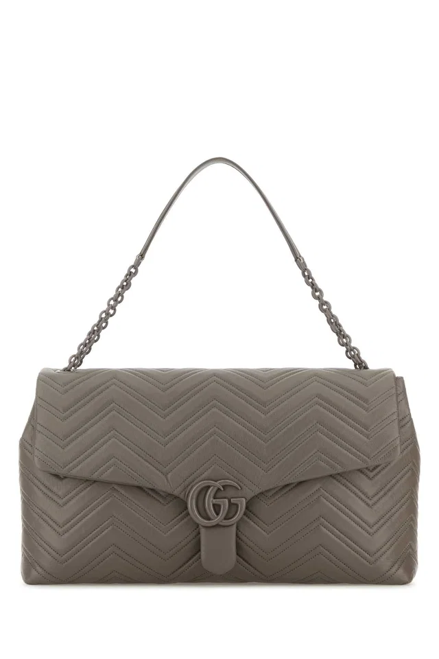 Gucci Marmount Shoulder Bag — Gray in Grey Leather from HEWI