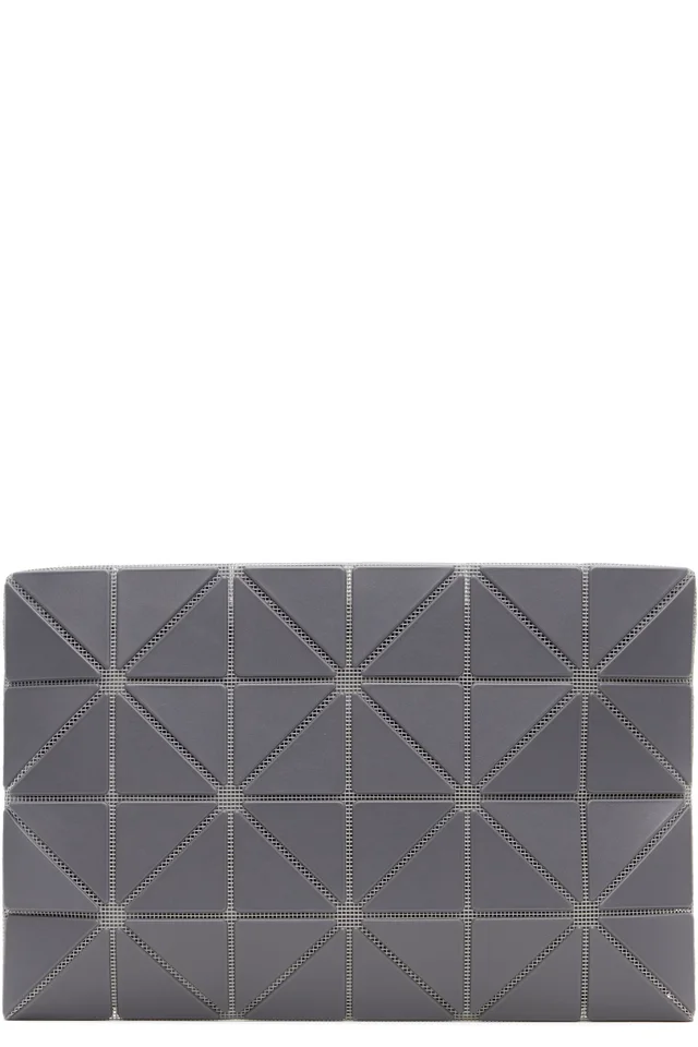 BAO BAO ISSEY MIYAKE Gray Lucent W Color Pouch from SSENSE, photo 1 of 1