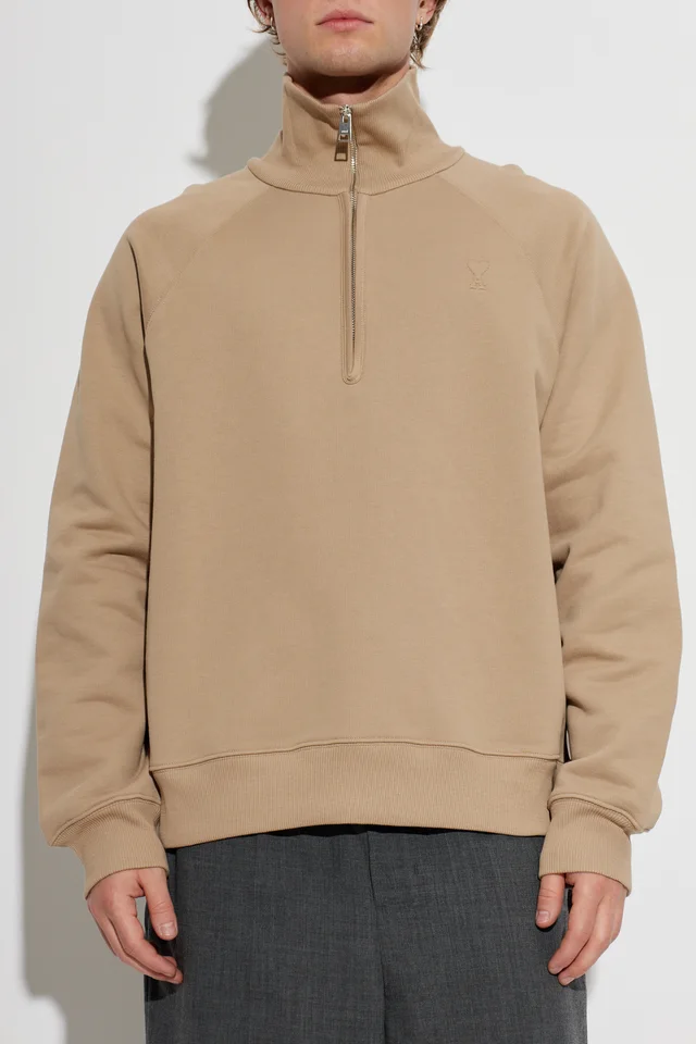 Ami Paris Zip-collar sweatshirt, photo 3 of 5 from SENSER