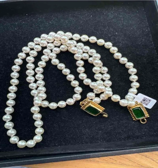 Chanel double-layer pearl necklace from Luxury Promise, photo 1 of 1