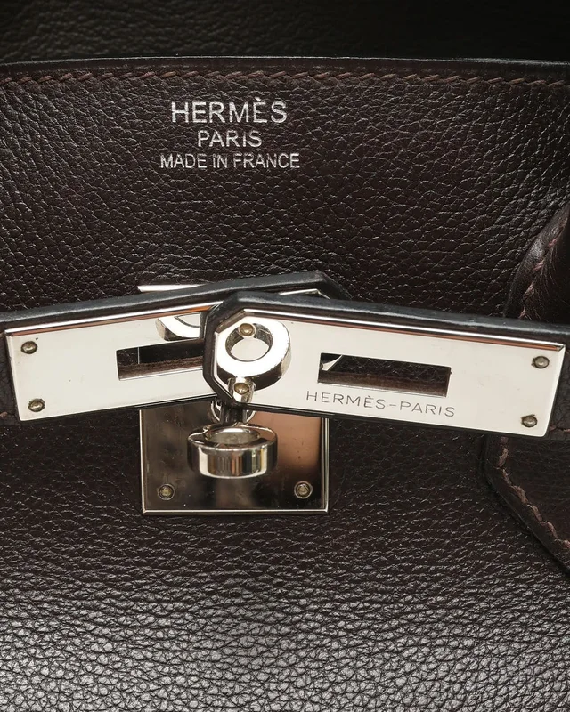 Hermès 35 Birkin Vache Liegee Bag in Leather from A Retro Tale, photo 10 of 13