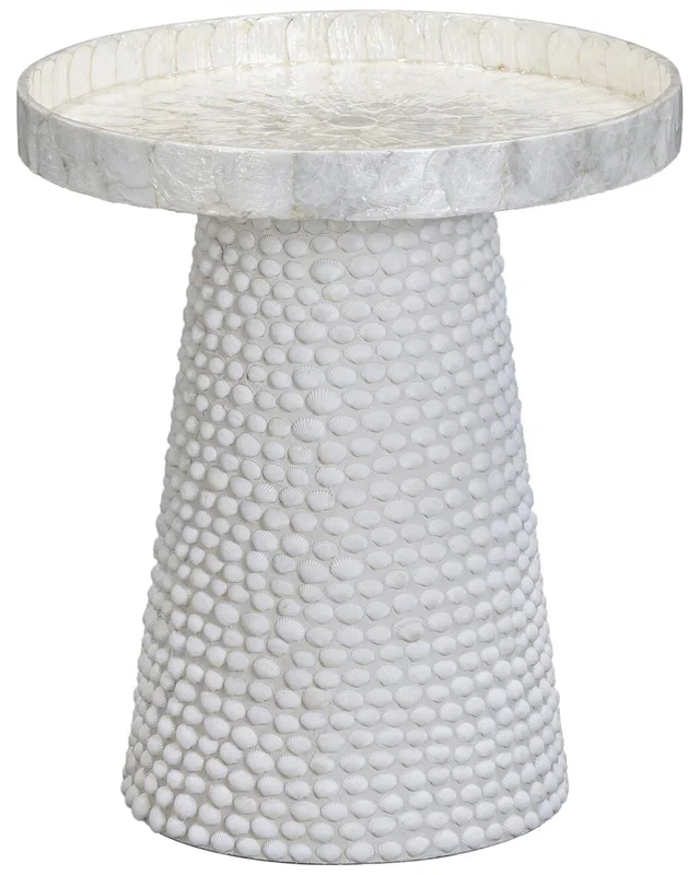 TOV Furniture Coast Seashell Side Table, image 1 of 1 from Rue La La