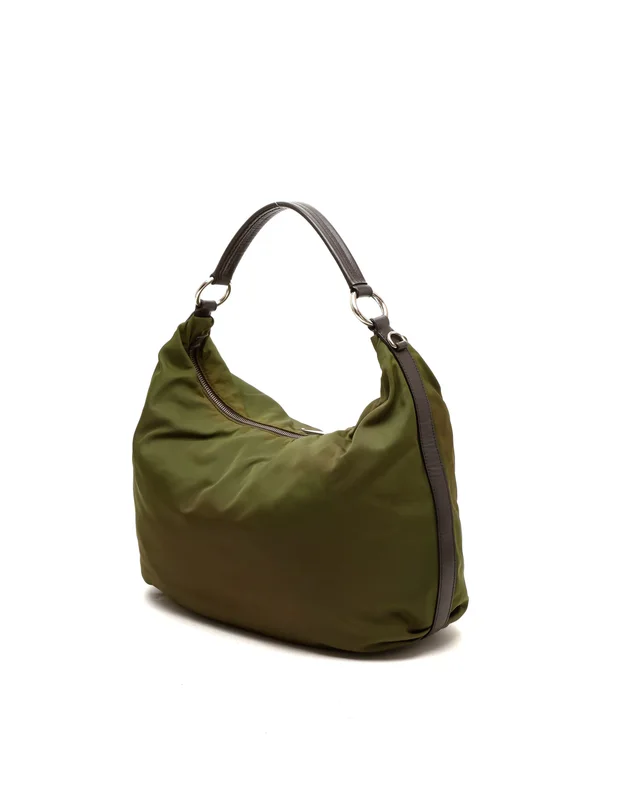 Prada Tessuto Hobo Bag in Nylon from A Retro Tale, photo 3 of 7