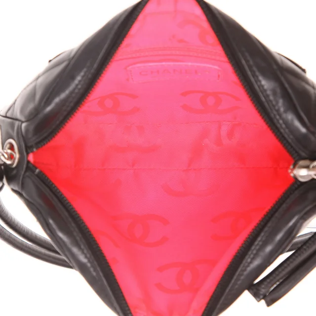 Chanel Cambon shoulder or handbag in Black Leather from Collector Square, photo 4 of 4
