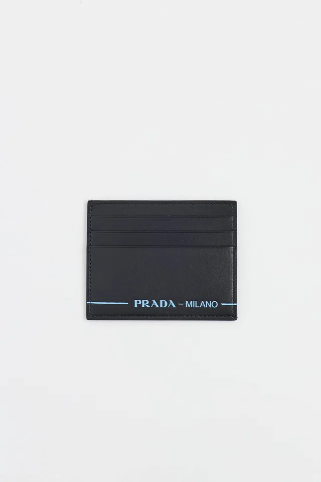 Prada City Sport Card Holder in Leather from VSP Consignment